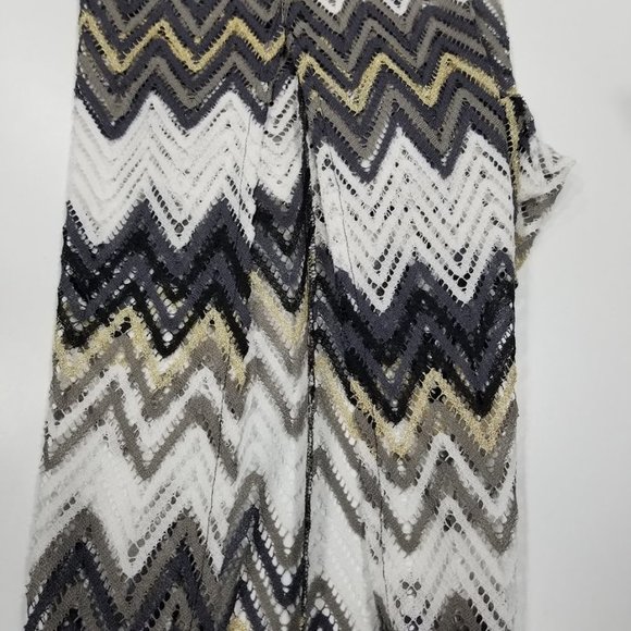 Trina Turk Drift Belted Pointelle Side Slit Cover-up Pants Size Large - Picture 9 of 12